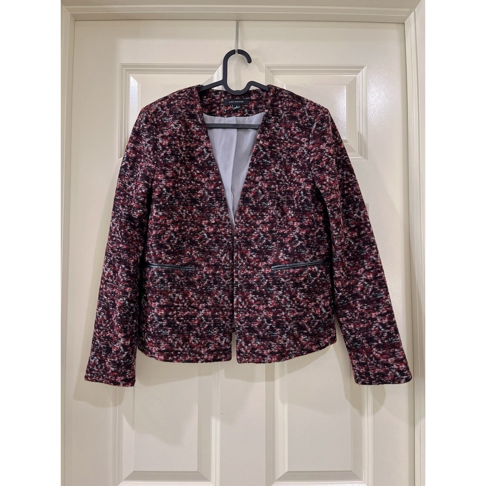 ANN TAYLOR WOMEN WOOL BLAZER SIZE S